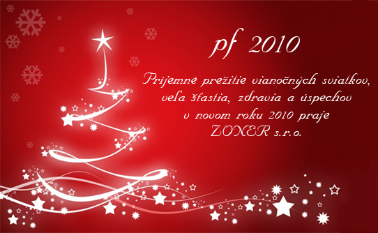 Krásne Vianoce a šťastný Nový rok 2010