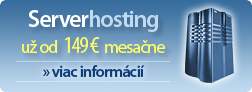 Serverhosting Brno, pronájem serveru