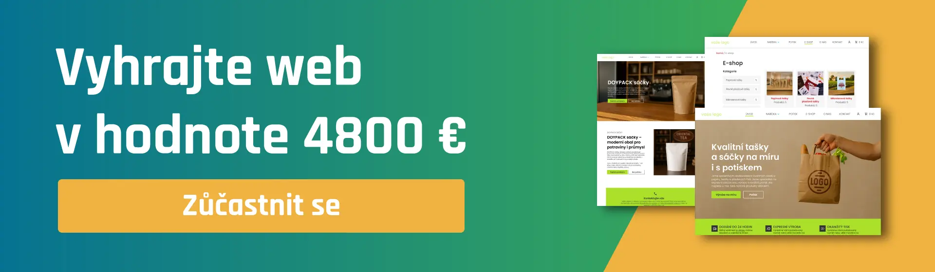 Vyhrajte web s na inPage v hodnote  4 800 €