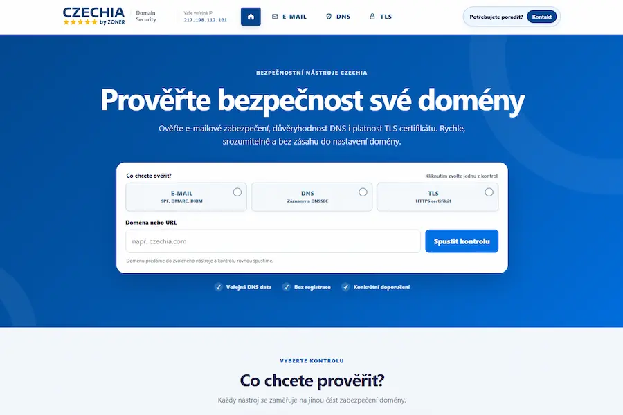 Logo Môže niekto rozosielať e-maily vo vašom mene? Zistite to do pár sekúnd