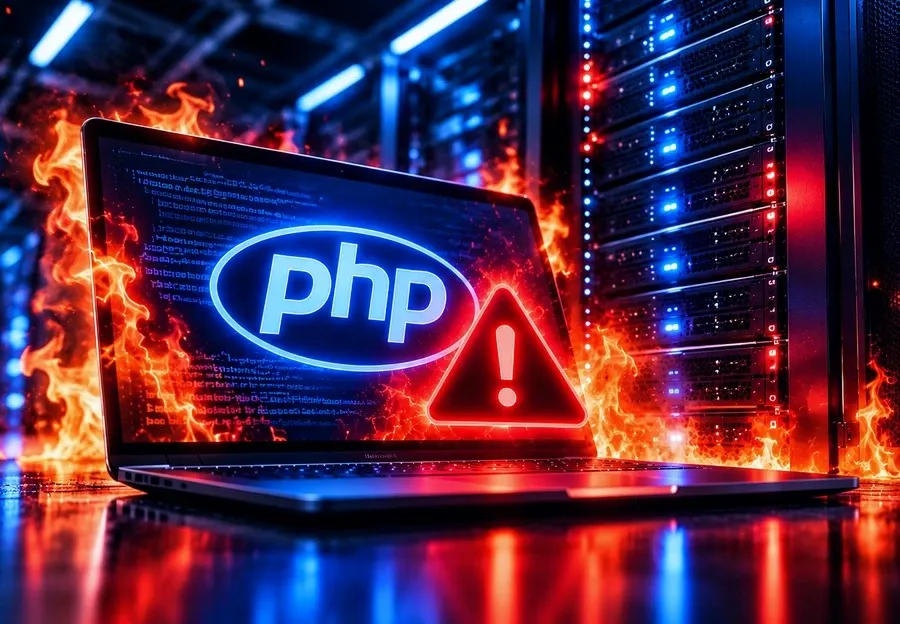 Logo Zabezpečujeme vaše služby pred kritickými zraniteľnosťami PHP